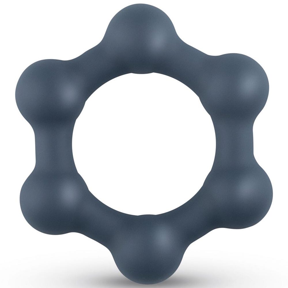 Boners Hexagon Cockring Steel - Lustly