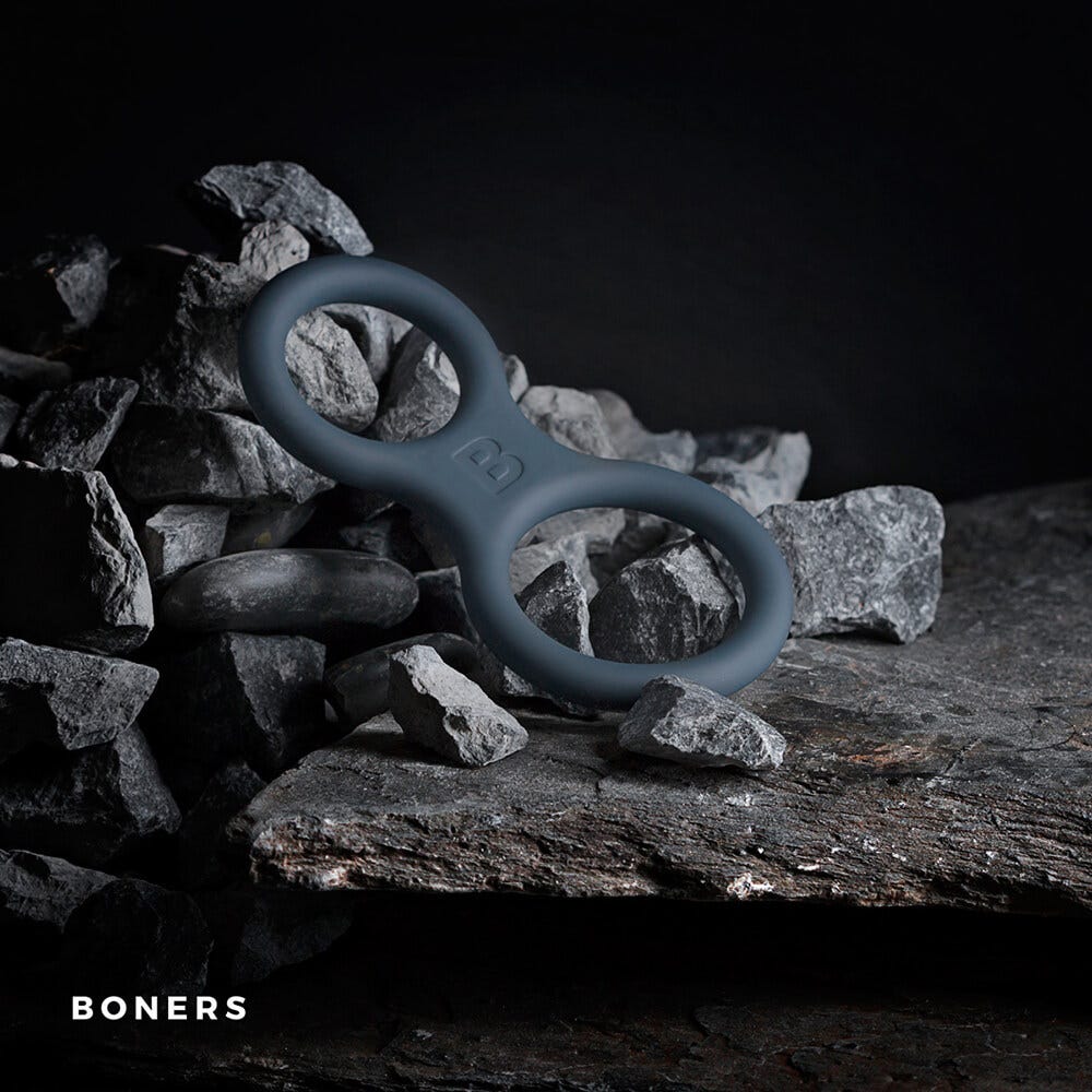 Boners Silicone Penis - & Pungring - Lustly