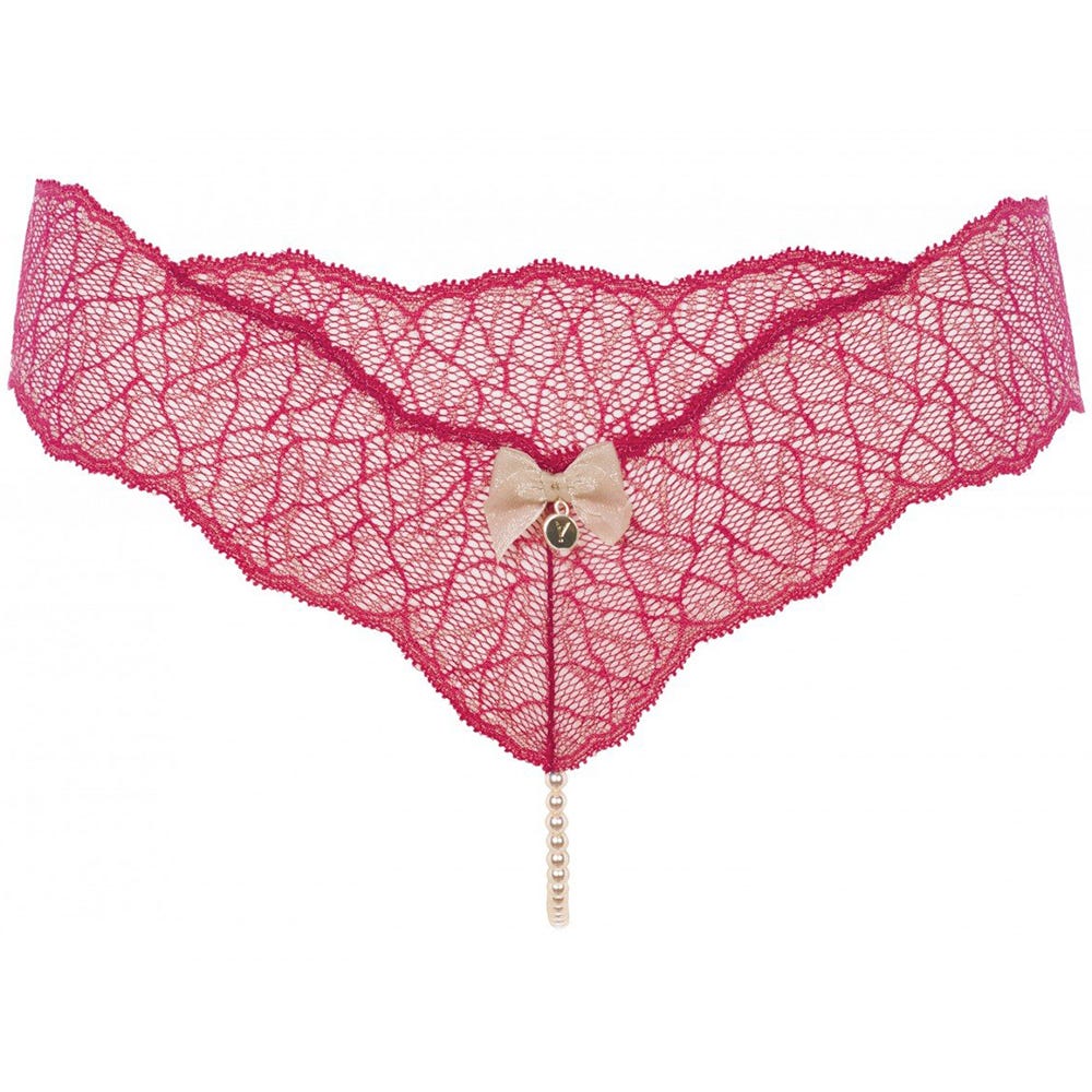 Bracli Sydney Single Röd Pärlstring - Lustly