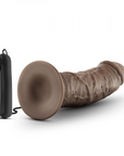 Dr. Joe Realistic Vibrator 20cm Chocolate - Lustly