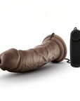 Dr. Joe Realistic Vibrator 20cm Chocolate - Lustly