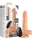 Dr. Skin Realistic Thrusting Dildo Beige 18cm - Lustly