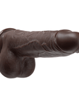 Dr. Skin Realistic Thrusting Dildo Chocolate 20cm - Lustly