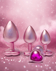 DreamToys Gleaming Love Pearl Pink Buttplug Set - Lustly