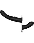 Dual Silicone Ribbed Strap - On - Lustly