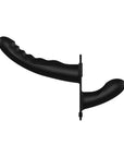 Dual Vibrating Silicone Ribbed Strap - On - Lustly