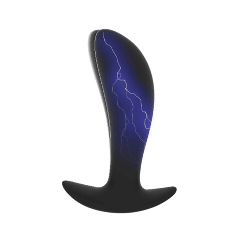 E - Stim Vibrerande Buttplug - Lustly