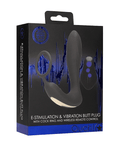 E - stim Vibrerande Buttplug & Penisring - Lustly