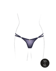 Ella Elastic Mesh Thong with Sliders One Size - Lustly