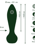 Emerald Love Luxurious Analvibrator - Lustly