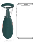 Enhance Vulva and Breast Pump Forest Green - Lustly