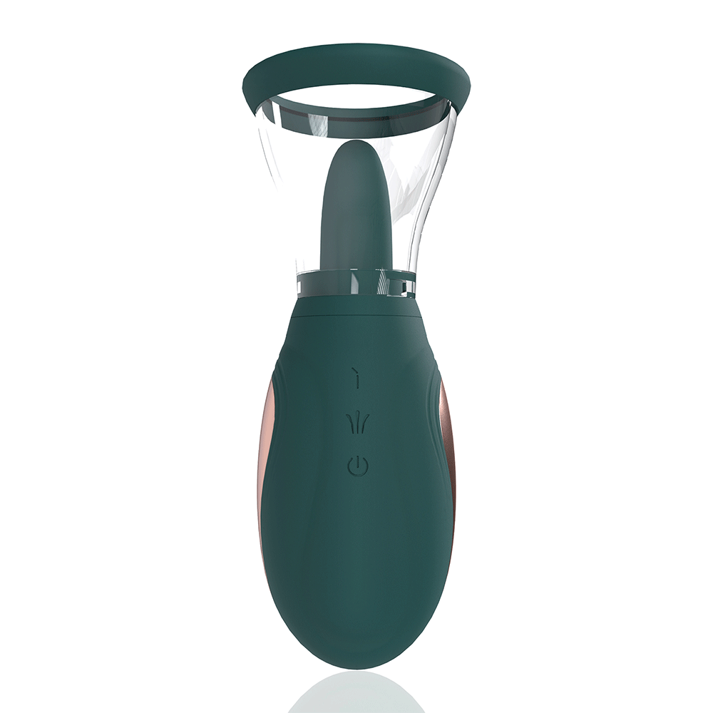 Enhance Vulva and Breast Pump Forest Green - Lustly