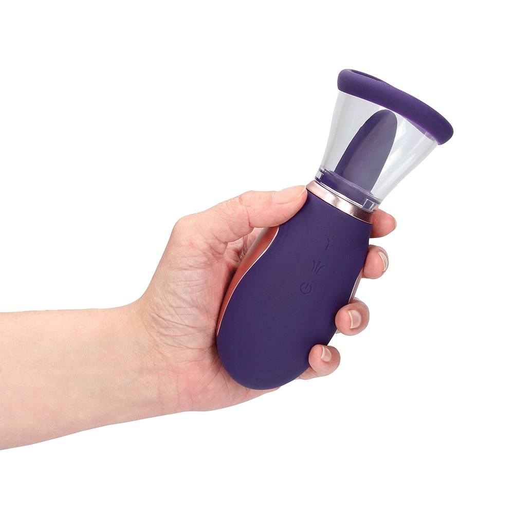 Enhance Vulva and Breast Pump Purple - Lustly