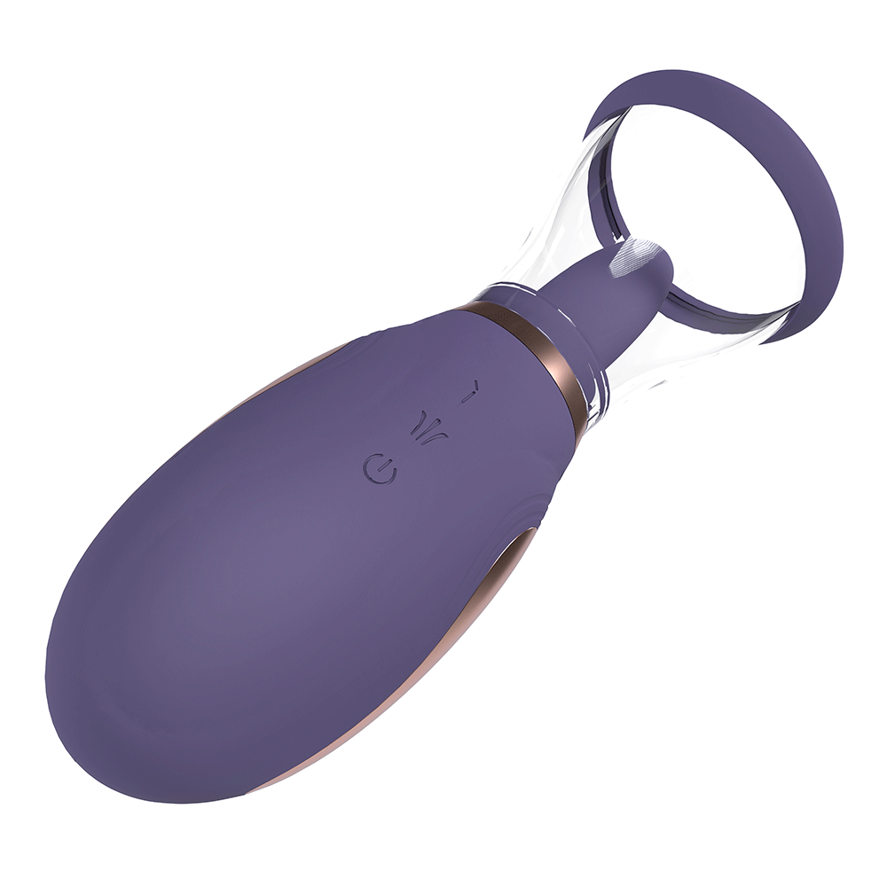 Enhance Vulva and Breast Pump Purple - Lustly
