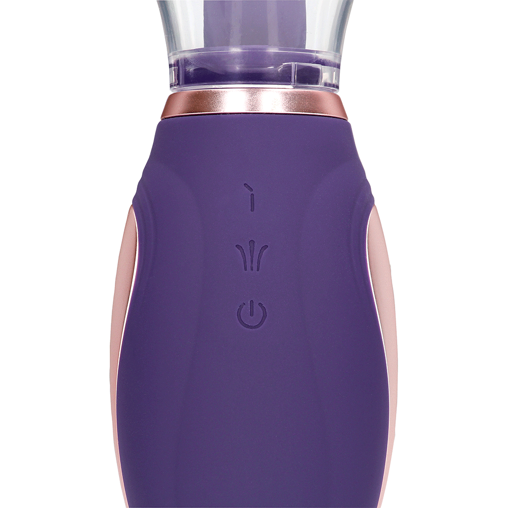 Enhance Vulva and Breast Pump Purple - Lustly