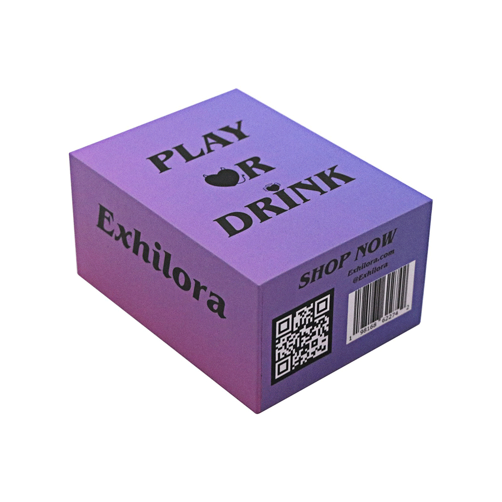 Exhilora Play or Drink Spelkort - Lustly