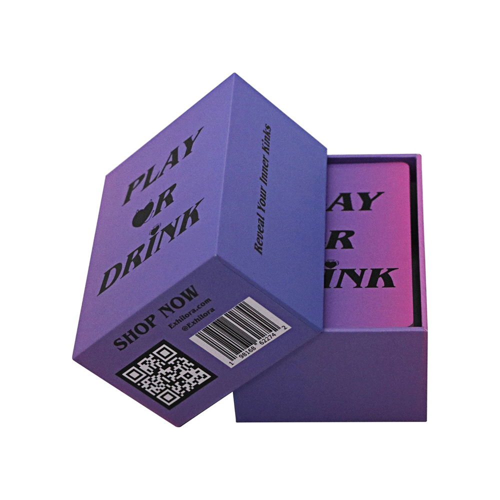 Exhilora Play or Drink Spelkort - Lustly