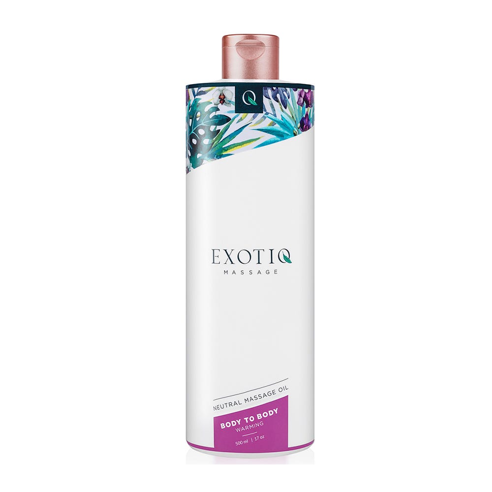 Exotiq Body Värmande Massageolja - Lustly