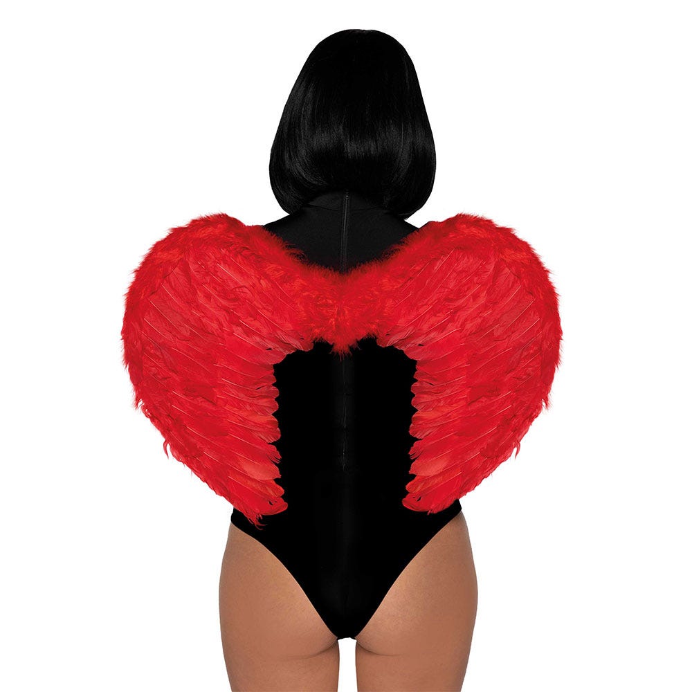 Feather Wings Red - Lustly