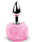 FeelzToys Bunny Tails Butt Plug Pink - Lustly