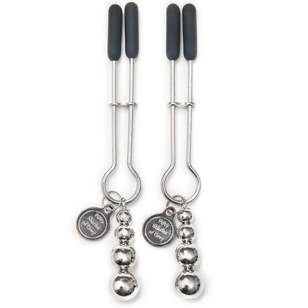 Fifty Shades Of Grey Adjustable Nipple Clamps - Lustly