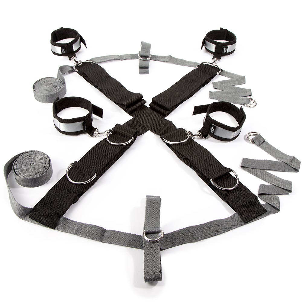 Fifty Shades Of Grey Over The Bed Cross Set - Lustly