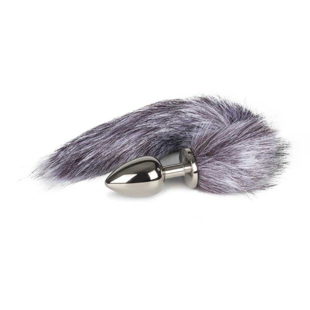 Fox Tail Plug No. 4 Silver - Lustly
