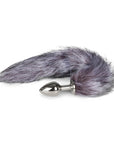 Fox Tail Plug No. 6 Silver - Lustly