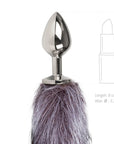 Fox Tail Plug No. 6 Silver - Lustly