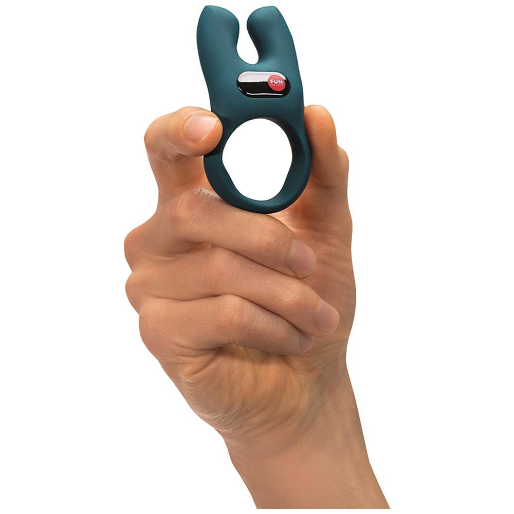 Fun Factory NŌS Deep Sea Blue Vibrerande Penisring - Lustly