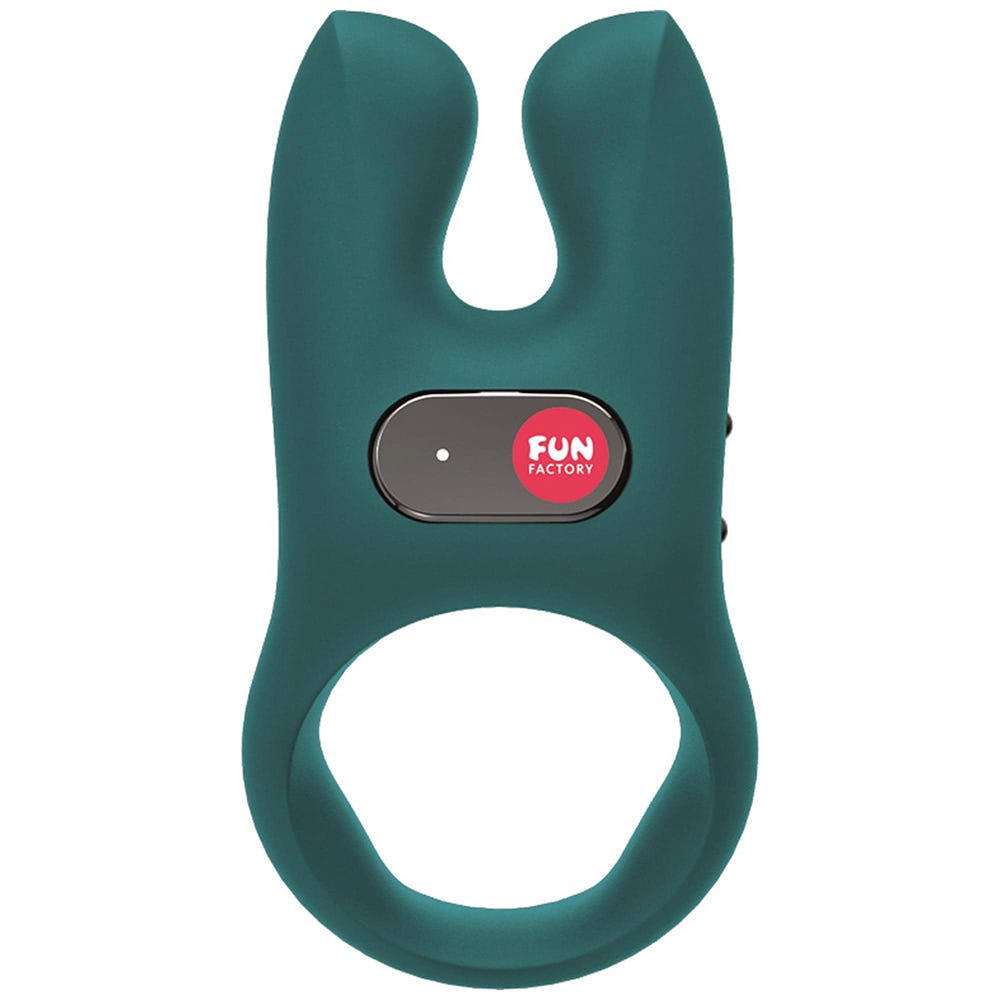 Fun Factory NŌS Deep Sea Blue Vibrerande Penisring - Lustly