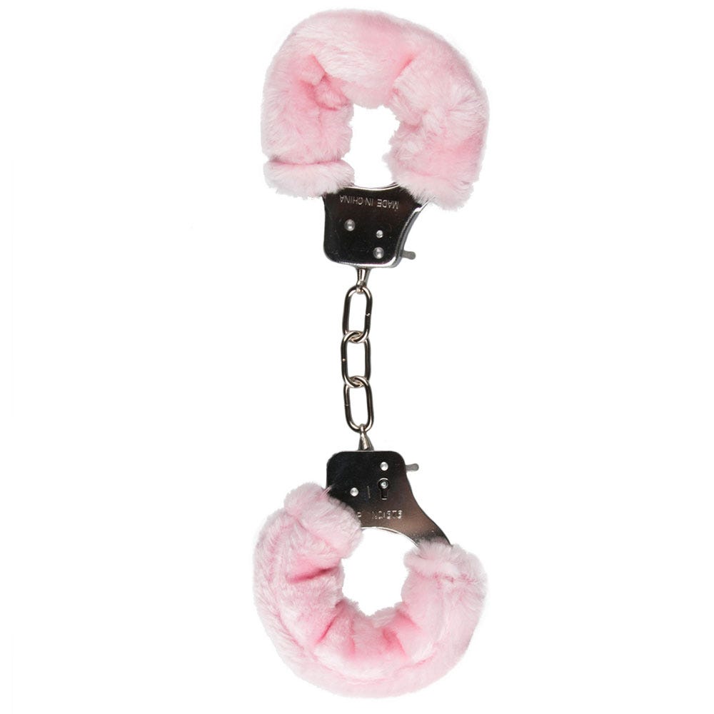 Furry Handcuffs Pink - Lustly