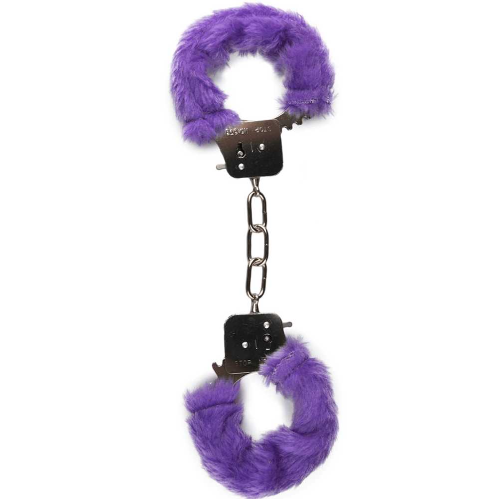 Furry Handcuffs Purple - Lustly