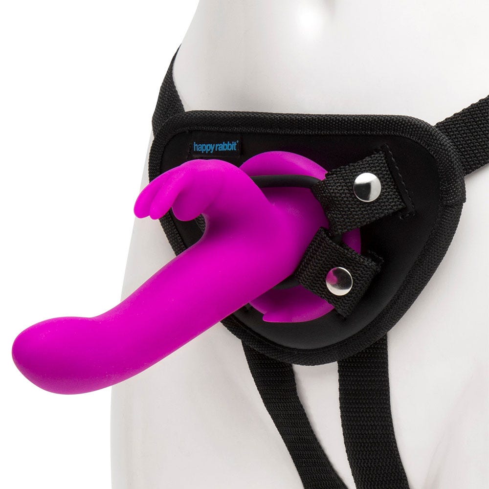 Happy Rabbit Vibrating Strap - on Kit - Lustly