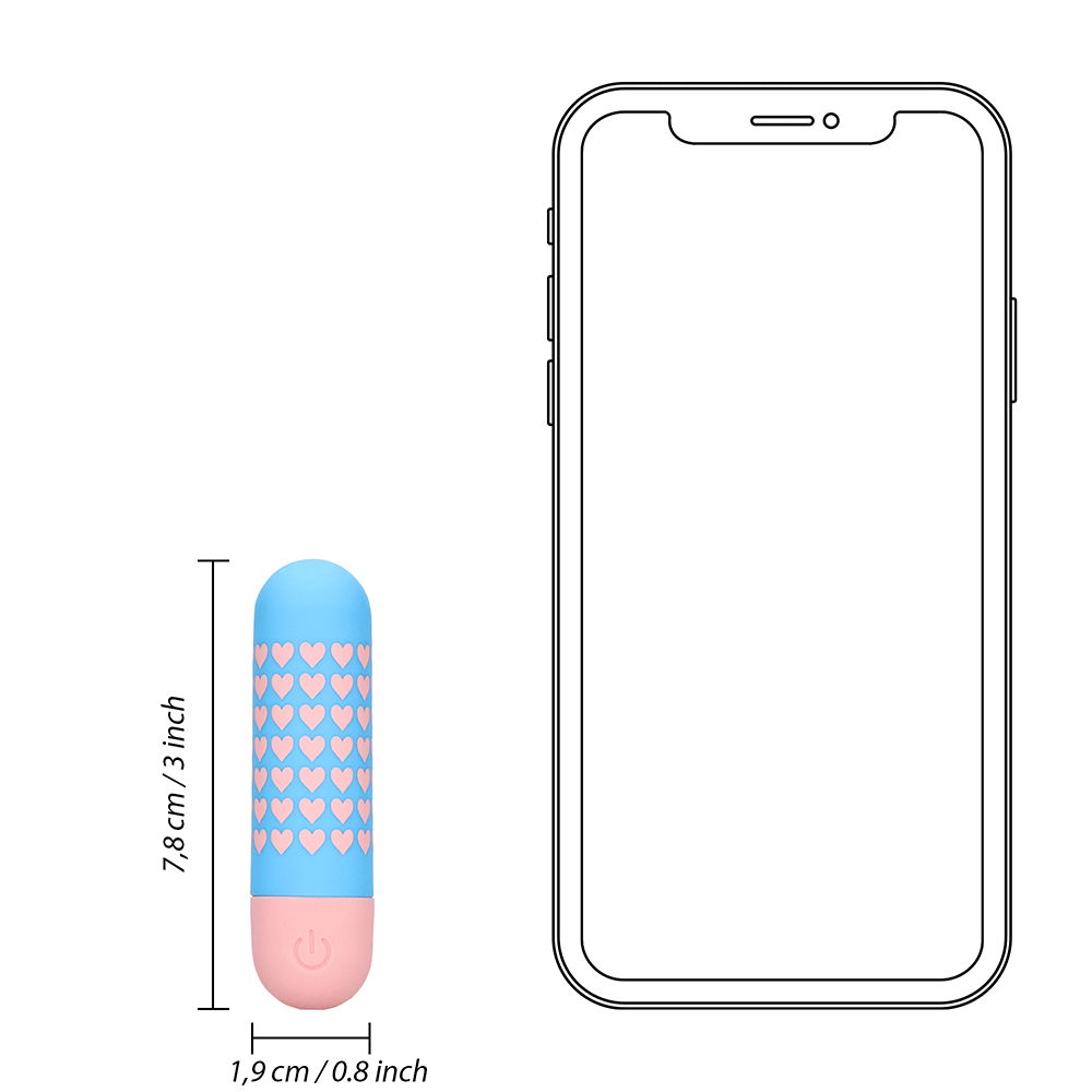 Heart to Get Bulletvibrator - Lustly