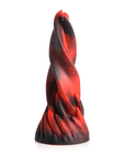 Hell Kiss Twisted Tongues Silicone Dildo - Lustly