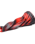 Hell Kiss Twisted Tongues Silicone Dildo - Lustly