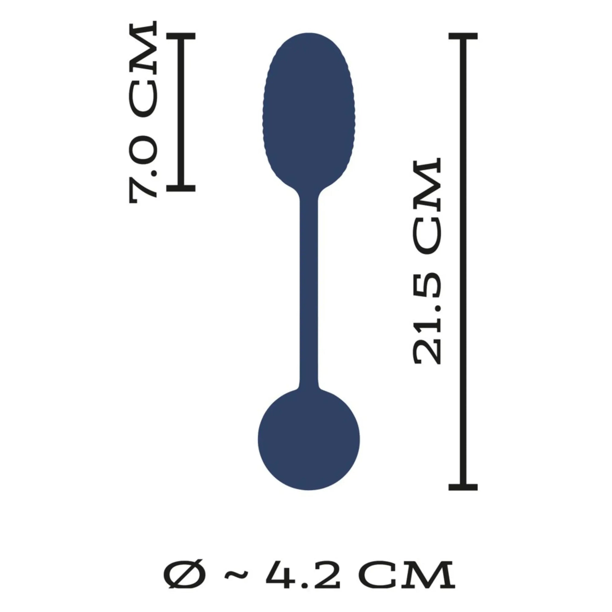Intense Remote Controlled Vibrating Egg - Lustly