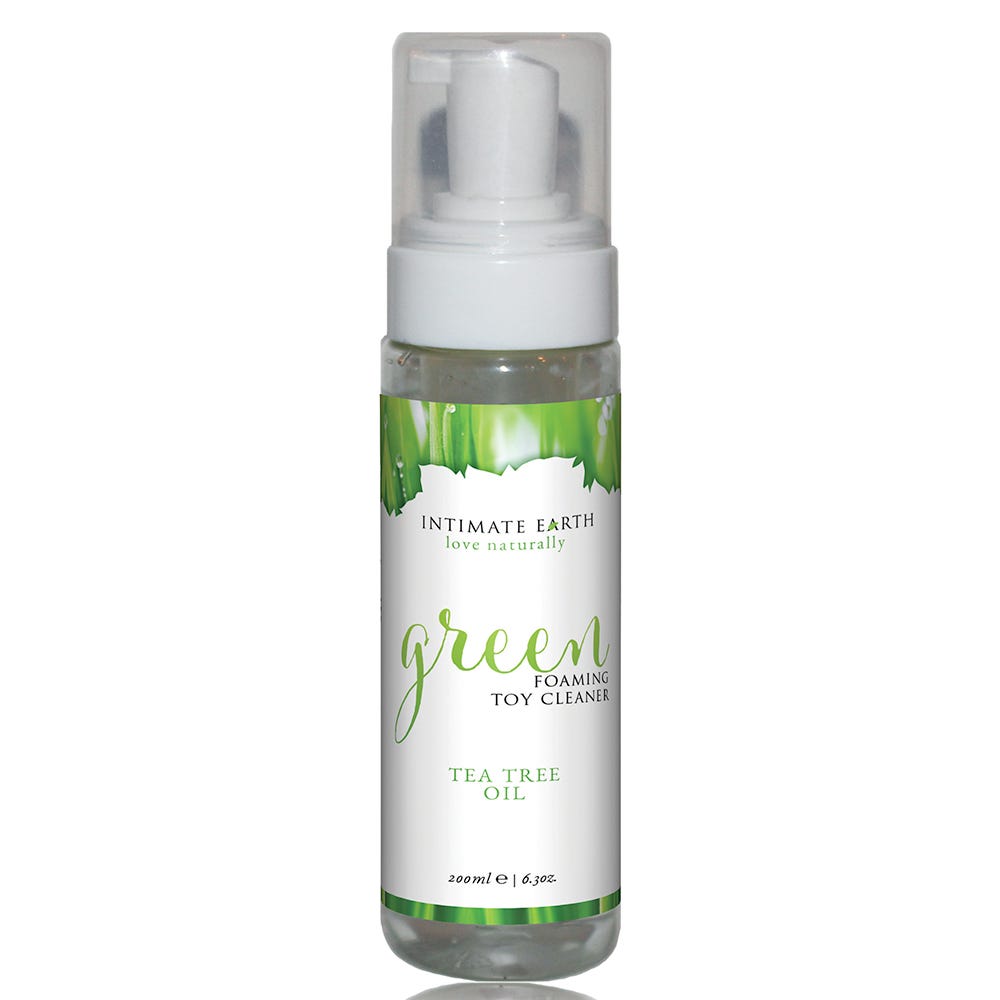 Intimate Earth Green Tea Toycleaner Foam 200ml - Lustly