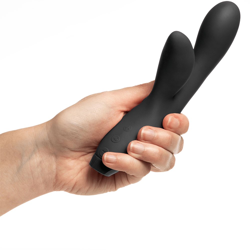 Je Joue Hera Flex Rabbit Vibrator Black - Lustly