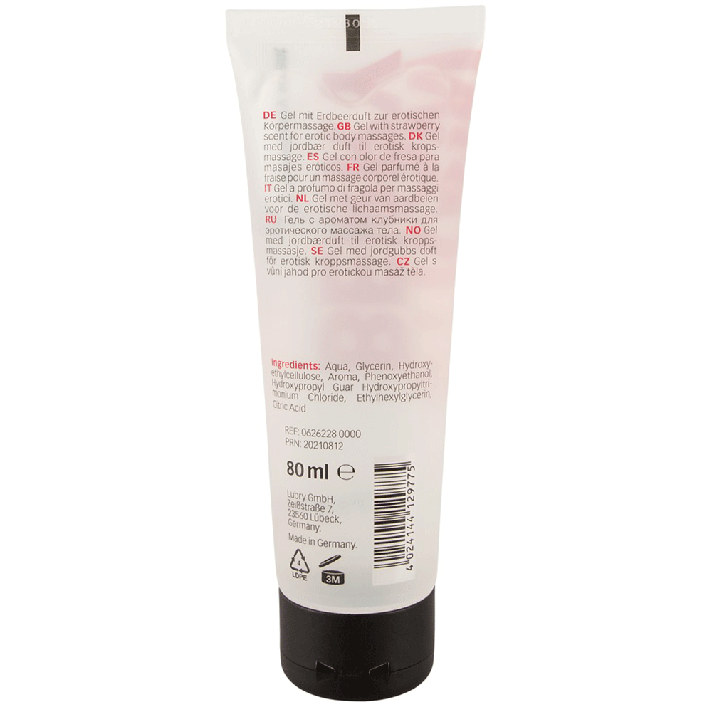 Just Play Strawberry Glidmedel - Lustly