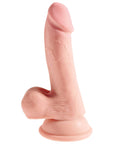 King Cock Triple Density Dildo Balls 17cm - Lustly