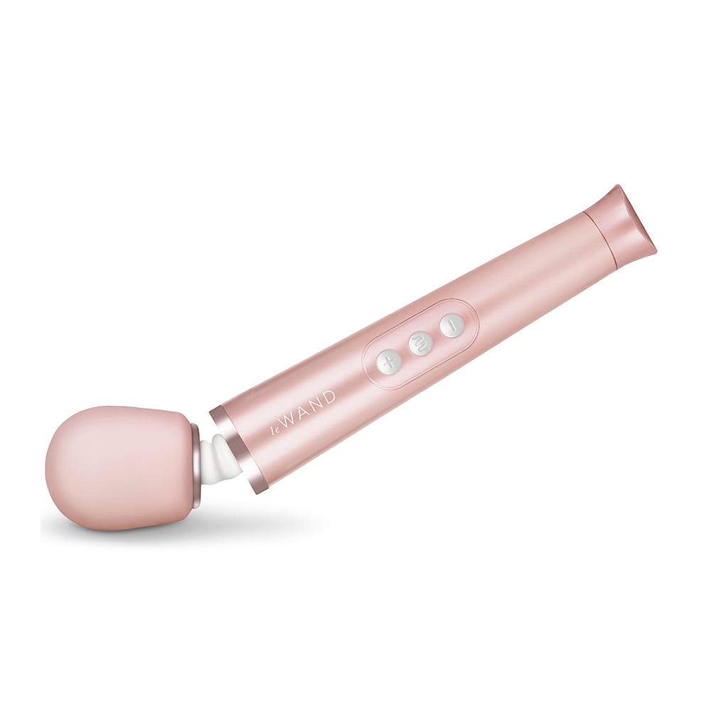 Le Wand - Petite Rechargeable Vibrating Massager Rose Gold - Lustly