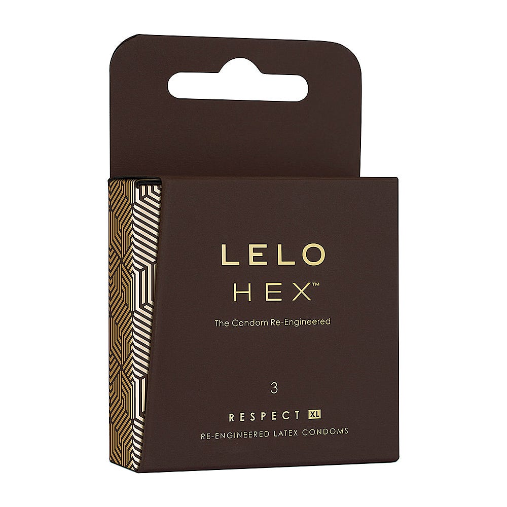LELO Hex Respect XL Kondomer 3 - pack - Lustly