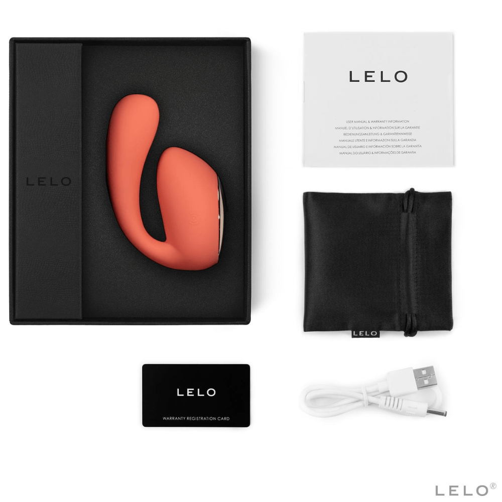 LELO Ida Wave Coral Red - Lustly