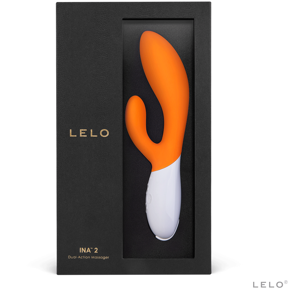 Lelo Ina 2 Orange Rabbitvibrator - Lustly