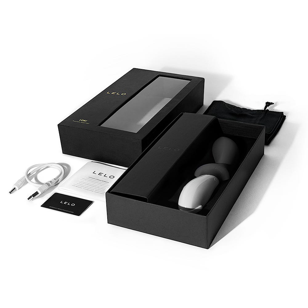 LELO Loki Obsidian Black - Lustly