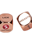 Love Dice Rose Gold - Lustly