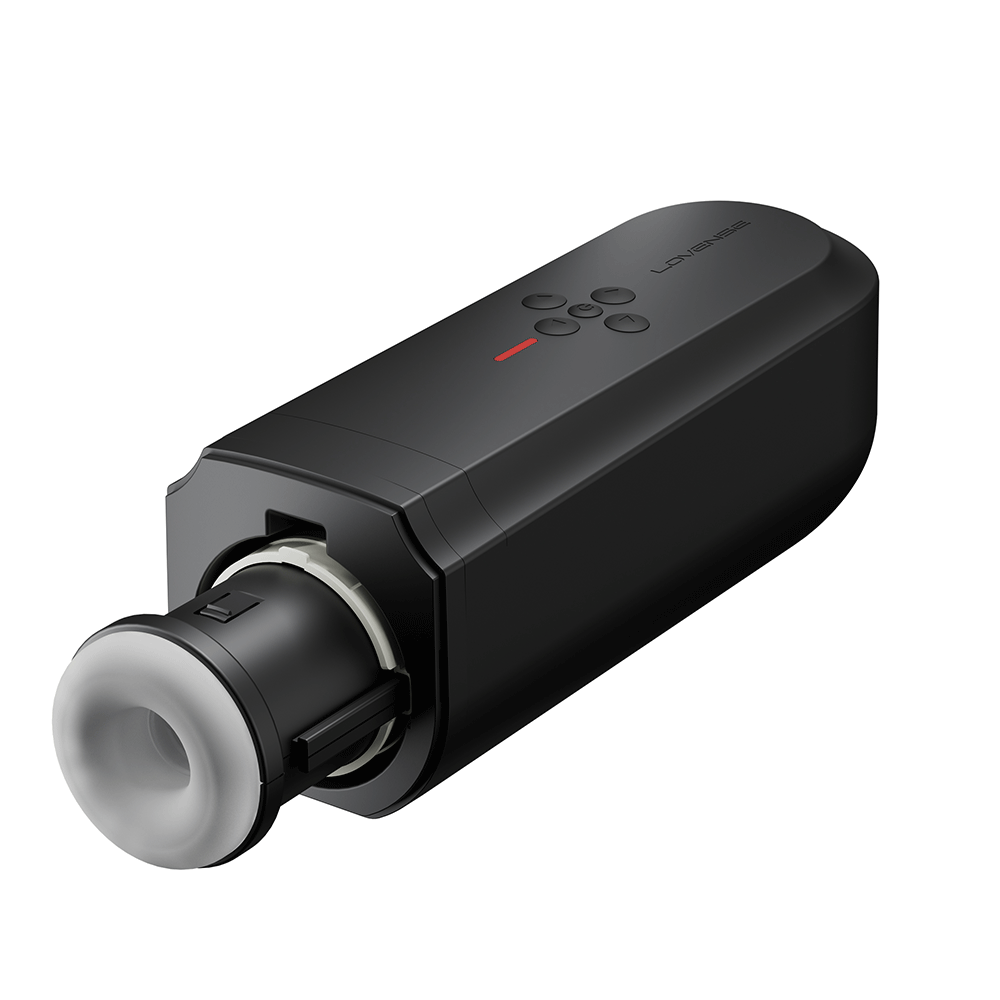 Lovense Solace Automatic Thrusting Masturbator - Lustly