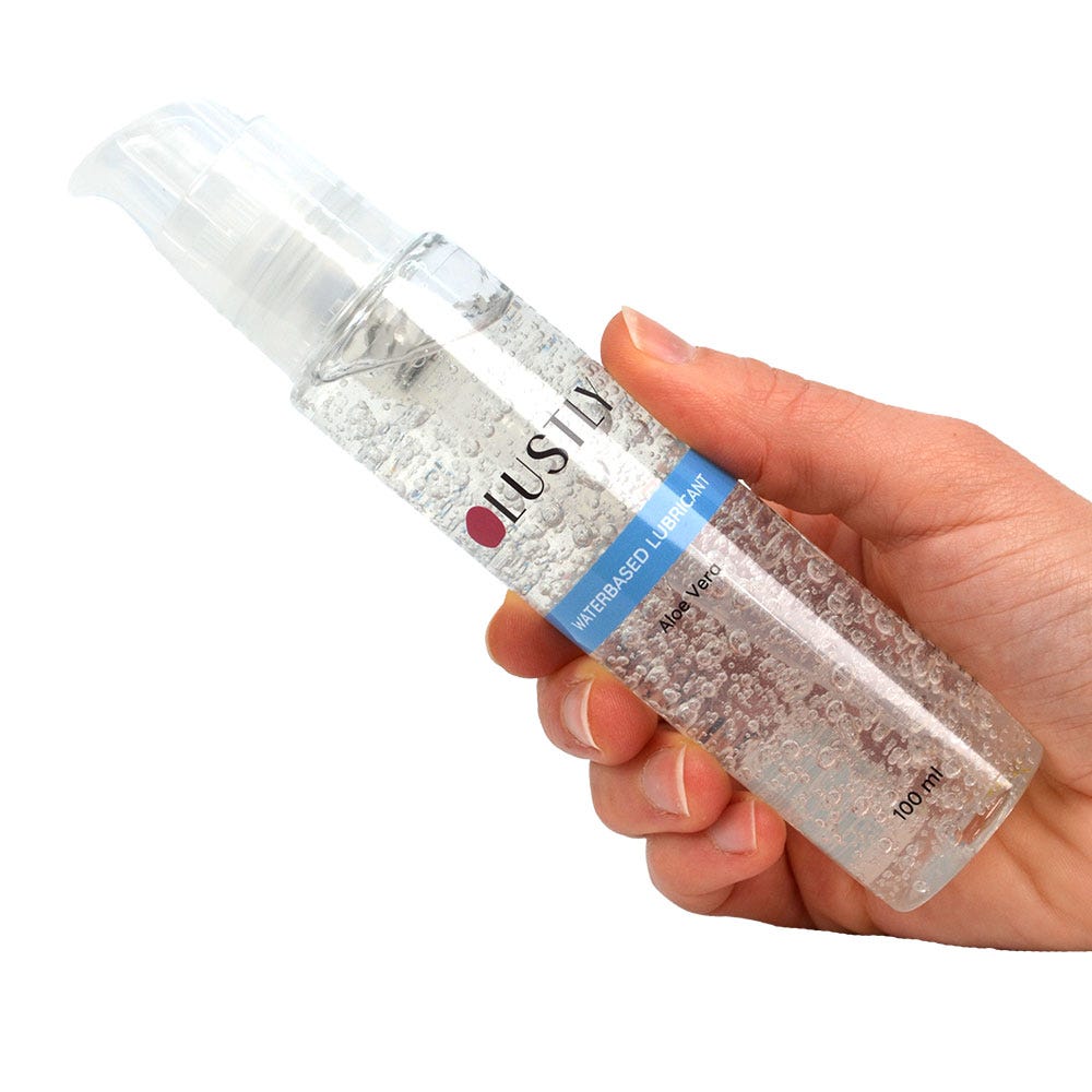 Lustly Aloe Vera Sensitive Vattenbaserat Glidmedel 100ml - Lustly